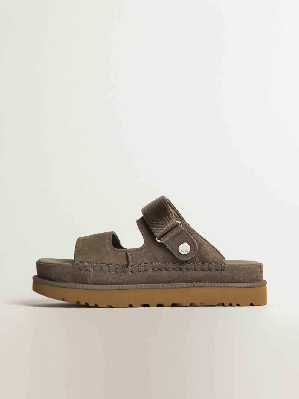 WOMENS UGG GOLDENSTAR ADJUSTABLE SLIDE - SMOKE PLUM