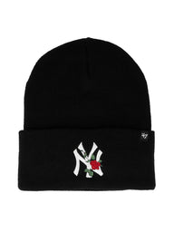 47 NEW YORK YANKEES KNIT BEANIE - BLACK/WHITE