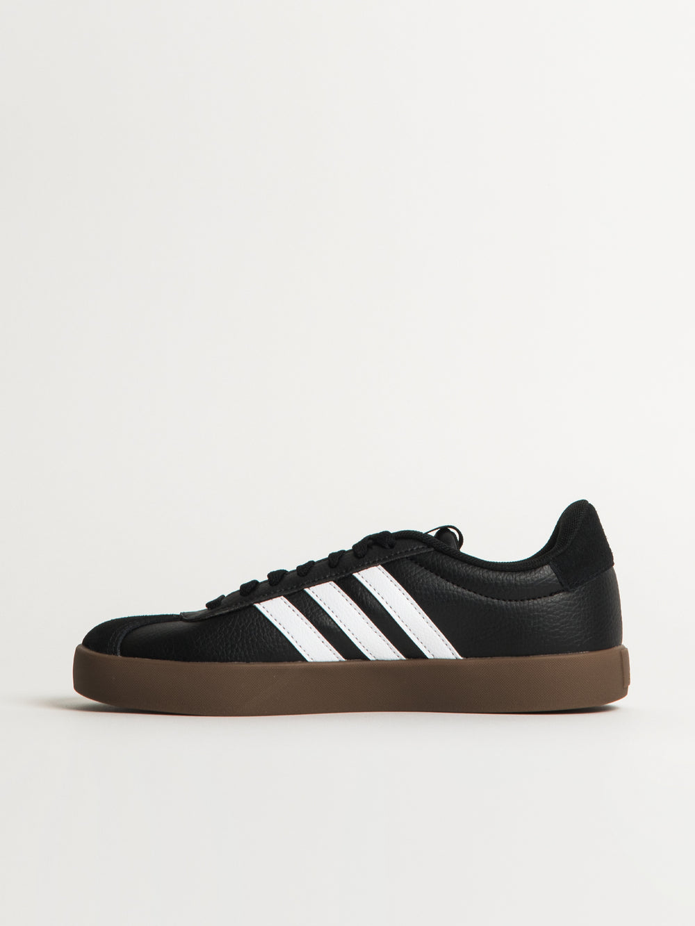 WOMENS ADIDAS VL COURT 3.0 - CORE BLACK/CLOUD WHITE/GUM - CLEARANCE