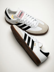 WOMENS ADIDAS SAMBA - WHITE