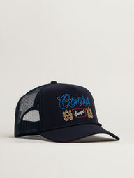 AMERICAN NEEDLE COORS NEON TRUCKER HAT