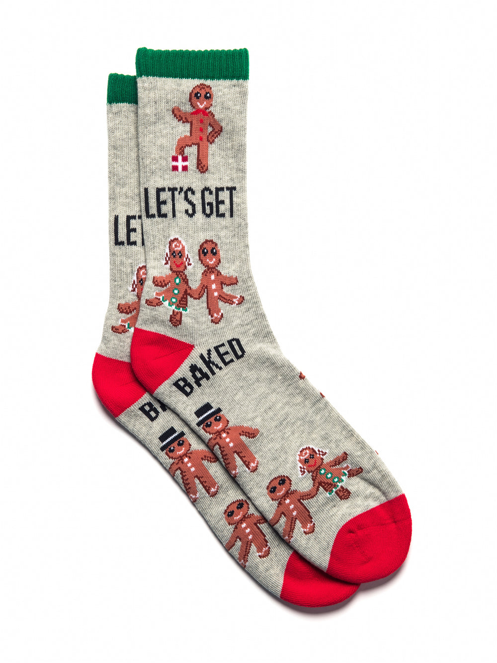 GET BAKED SOCKS - HEATHER GREY