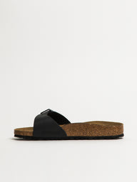 WOMENS BIRKENSTOCK MADRID BLACK SANDALS - BLACK - CLEARANCE