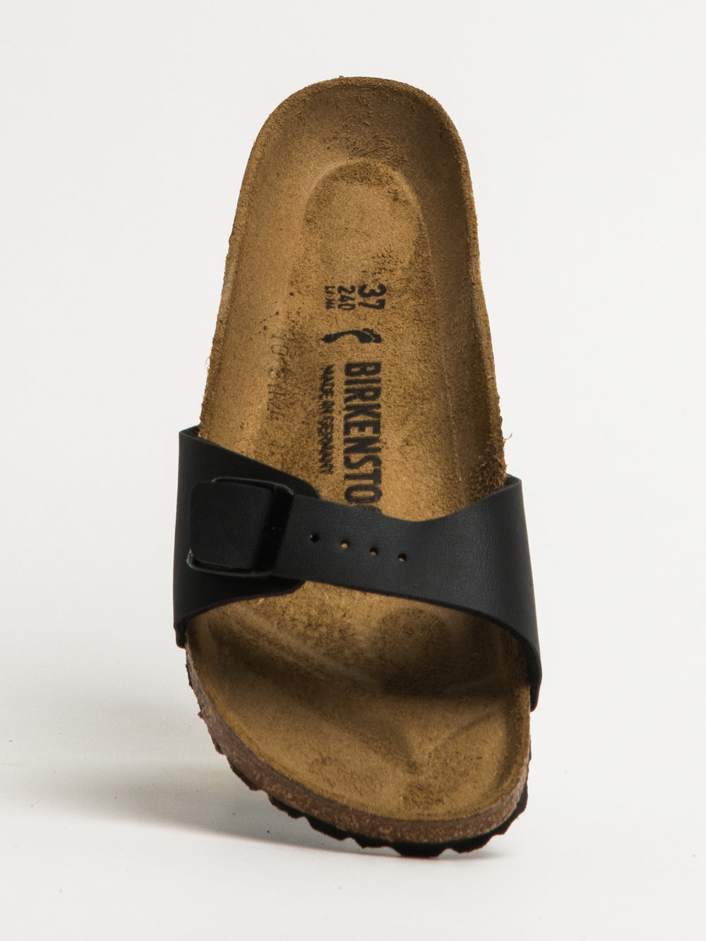 WOMENS BIRKENSTOCK MADRID BLACK SANDALS - BLACK - CLEARANCE