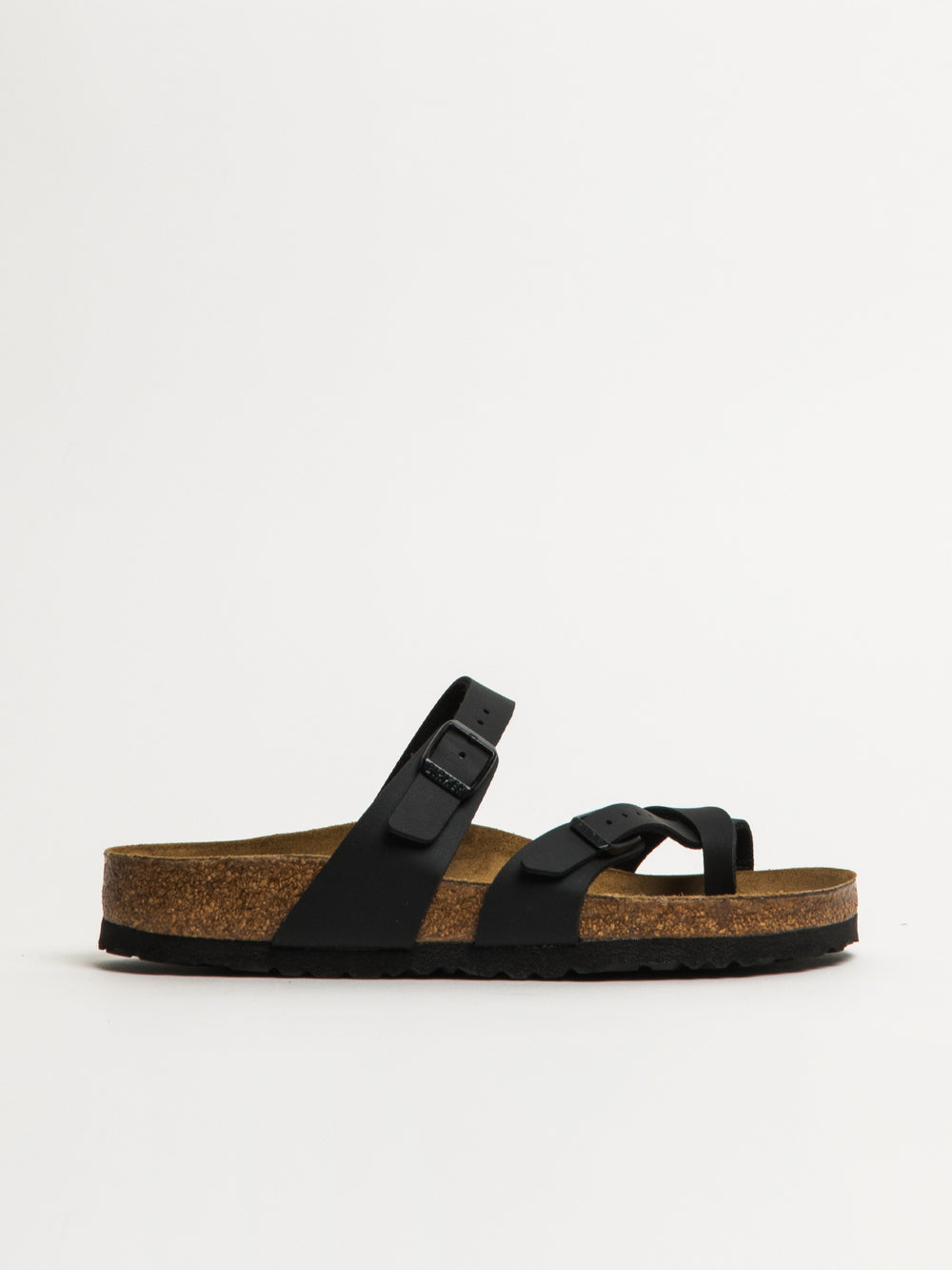 WOMENS BIRKENSTOCK MAYARI BLACK SANDALS - BLACK - CLEARANCE