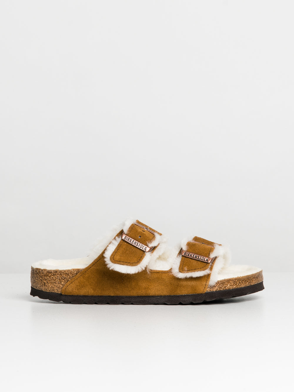 WOMENS BIRKENSTOCK ARIZONA SHEARLING REGULAR SANDALS  - CLEARANCE