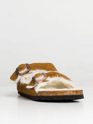WOMENS BIRKENSTOCK ARIZONA SHEARLING REGULAR SANDALS  - CLEARANCE