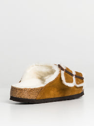 WOMENS BIRKENSTOCK ARIZONA SHEARLING REGULAR SANDALS  - CLEARANCE