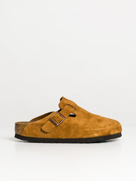 WOMENS BIRKENSTOCK BOSTON SOFT FOOTBED CLOGS - REGULAR - MINK