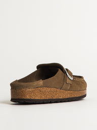 WOMENS BIRKENSTOCK BUCKLEY SUEDE NARROW - TAUPE
