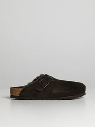 MENS BIRKENSTOCK BOSTON SHEARLING - MOCHA - CLEARANCE