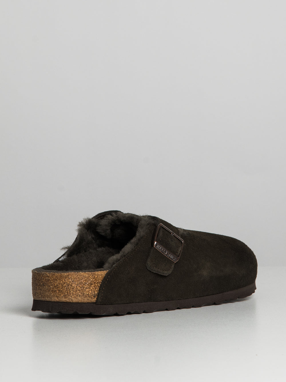 MENS BIRKENSTOCK BOSTON SHEARLING - MOCHA - CLEARANCE
