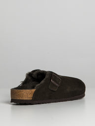 MENS BIRKENSTOCK BOSTON SHEARLING - MOCHA - CLEARANCE