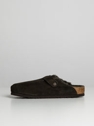 MENS BIRKENSTOCK BOSTON SHEARLING - MOCHA - CLEARANCE