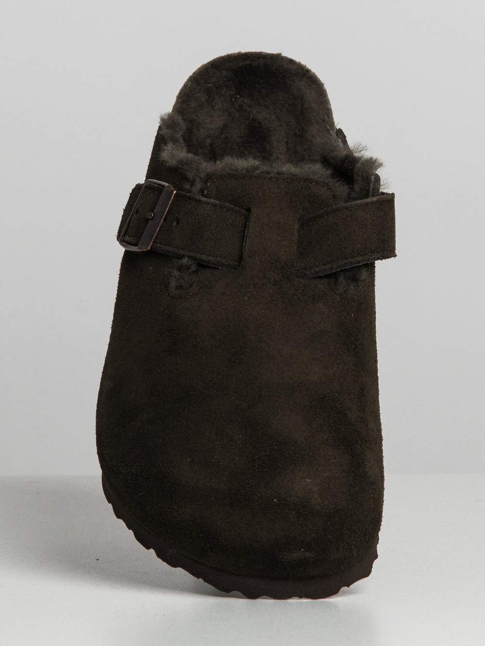 MENS BIRKENSTOCK BOSTON SHEARLING - MOCHA - CLEARANCE