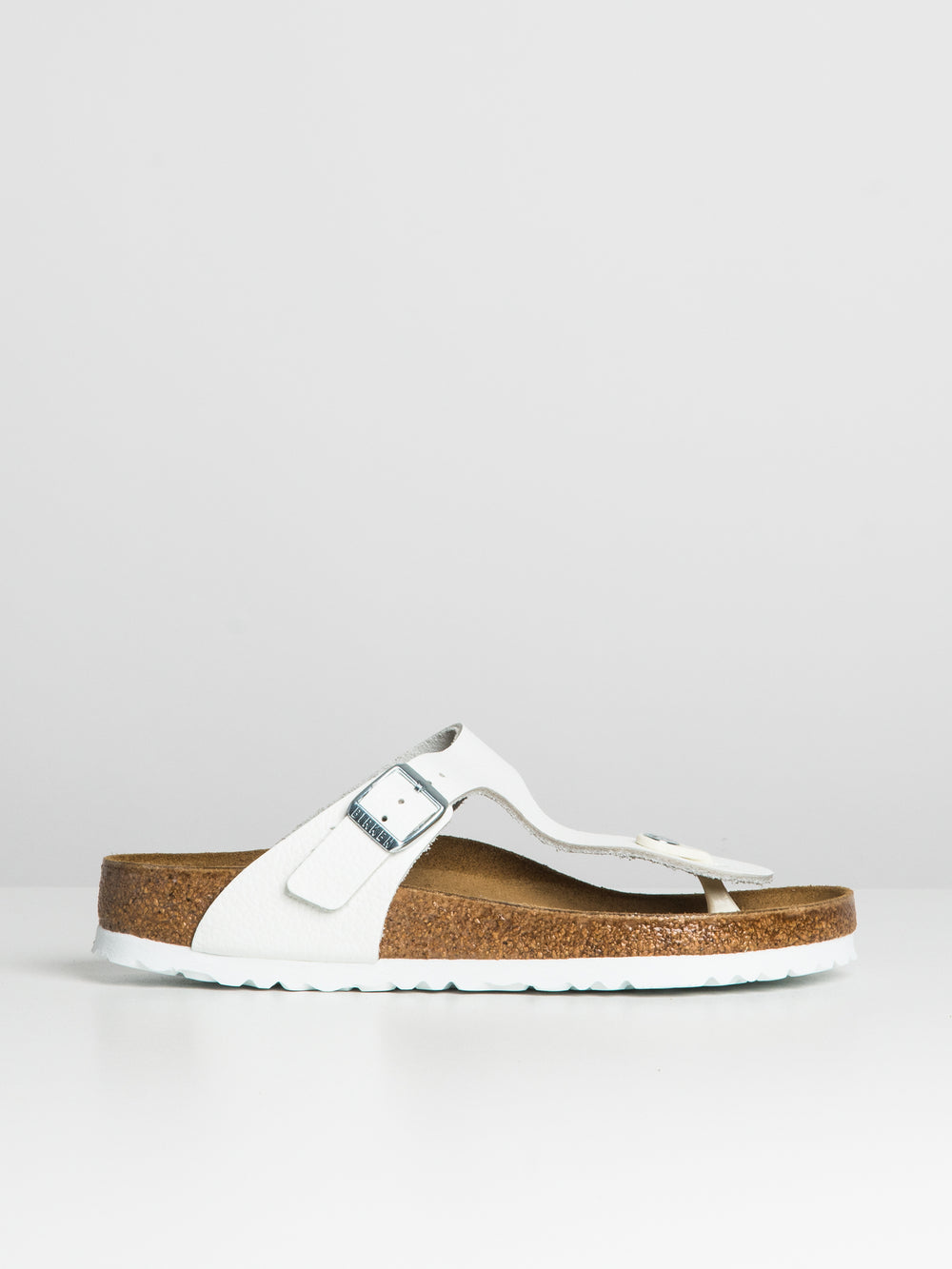 WOMENS BIRKENSTOCK GIZEH LEATHER REG SANDALS - CLEARANCE