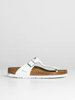 WOMENS BIRKENSTOCK GIZEH LEATHER REG SANDALS - CLEARANCE