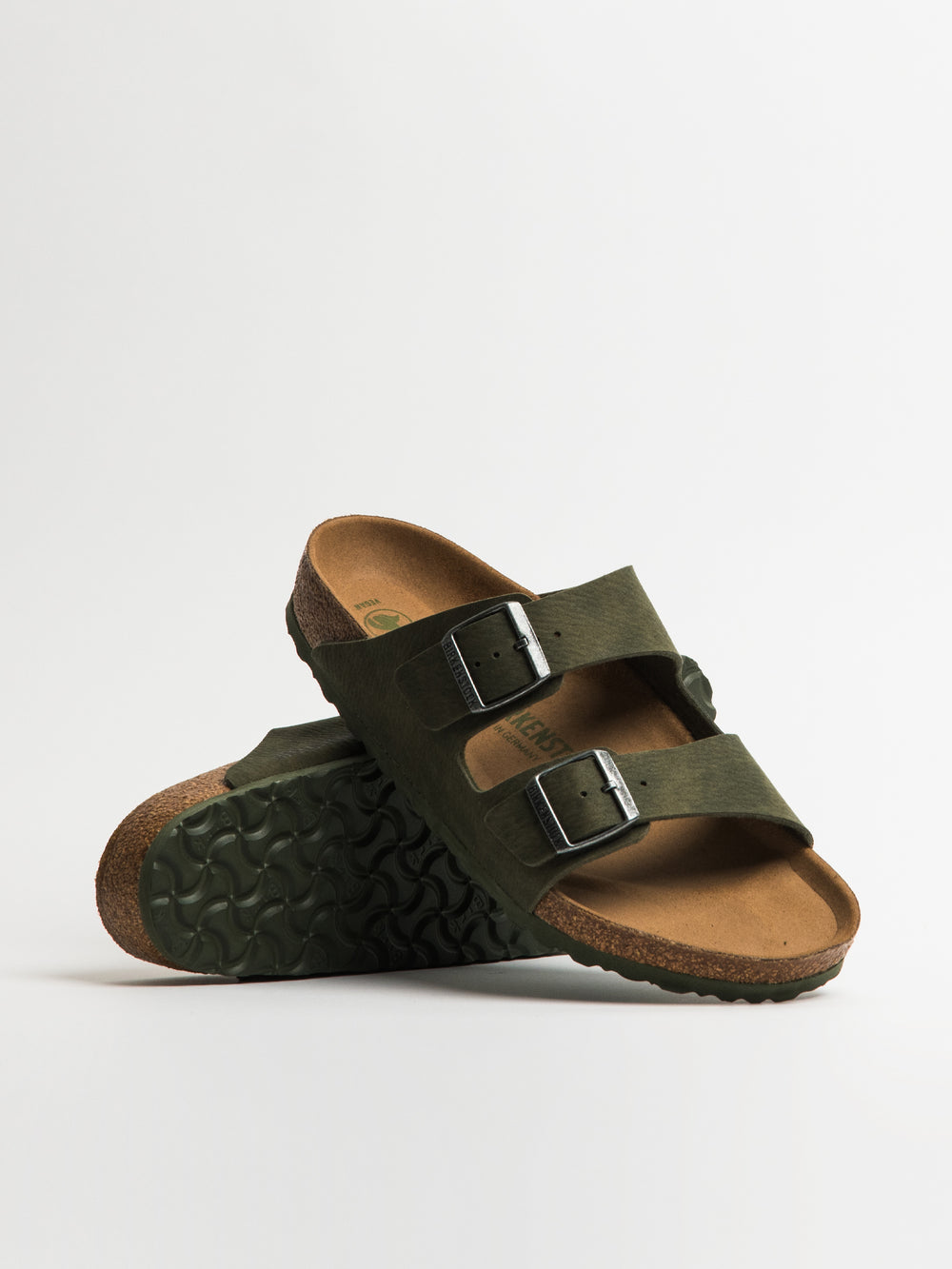 MENS BIRKENSTOCK ARIZONA VEGAN MICROFIBRE SANDALS - CLEARANCE