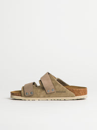 WOMENS BIRKENSTOCK UJI SUEDE NUBUCK SANDALS - MEDIUM/NARROW - TAUPE