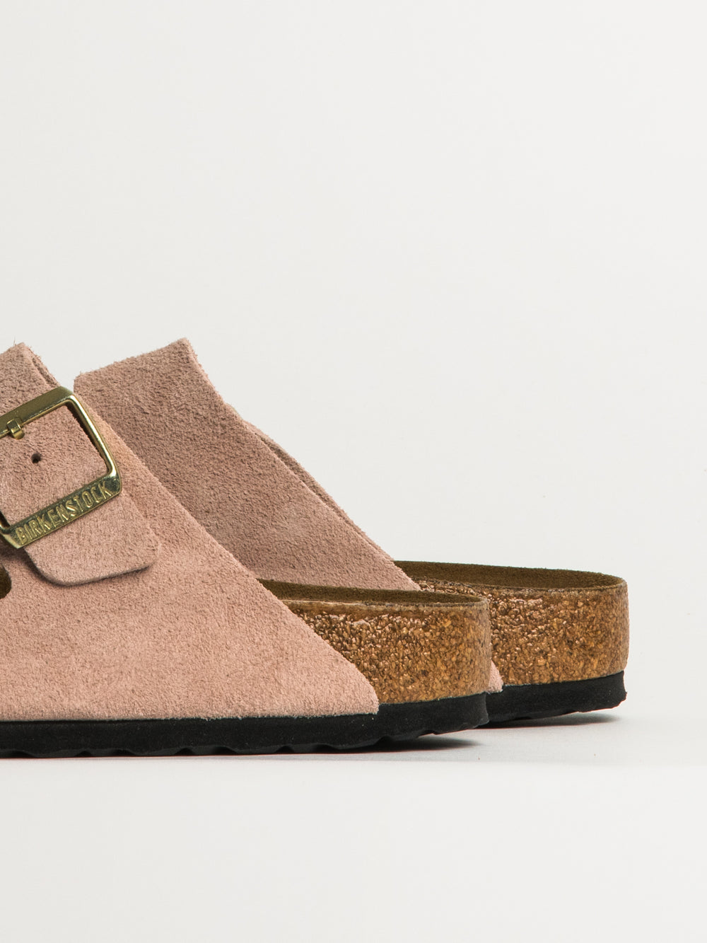 WOMENS BIRKENSTOCK ARIZONA SUEDE SANDALS - REGULAR - LIGHT ROSE