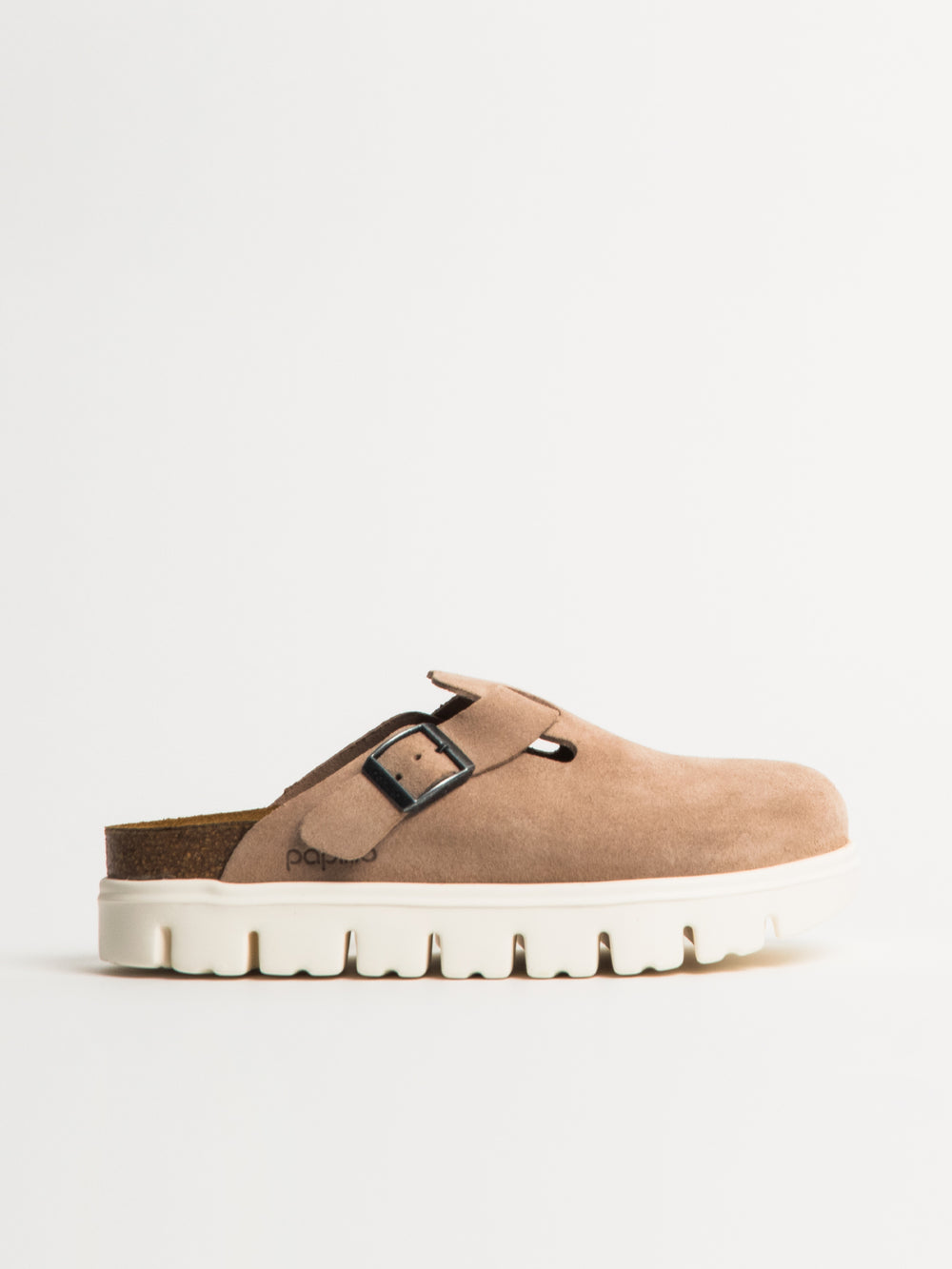 WOMENS BIRKENSTOCK BOSTON CHUNKY WARM - MEDIUM/NARROW - SAND