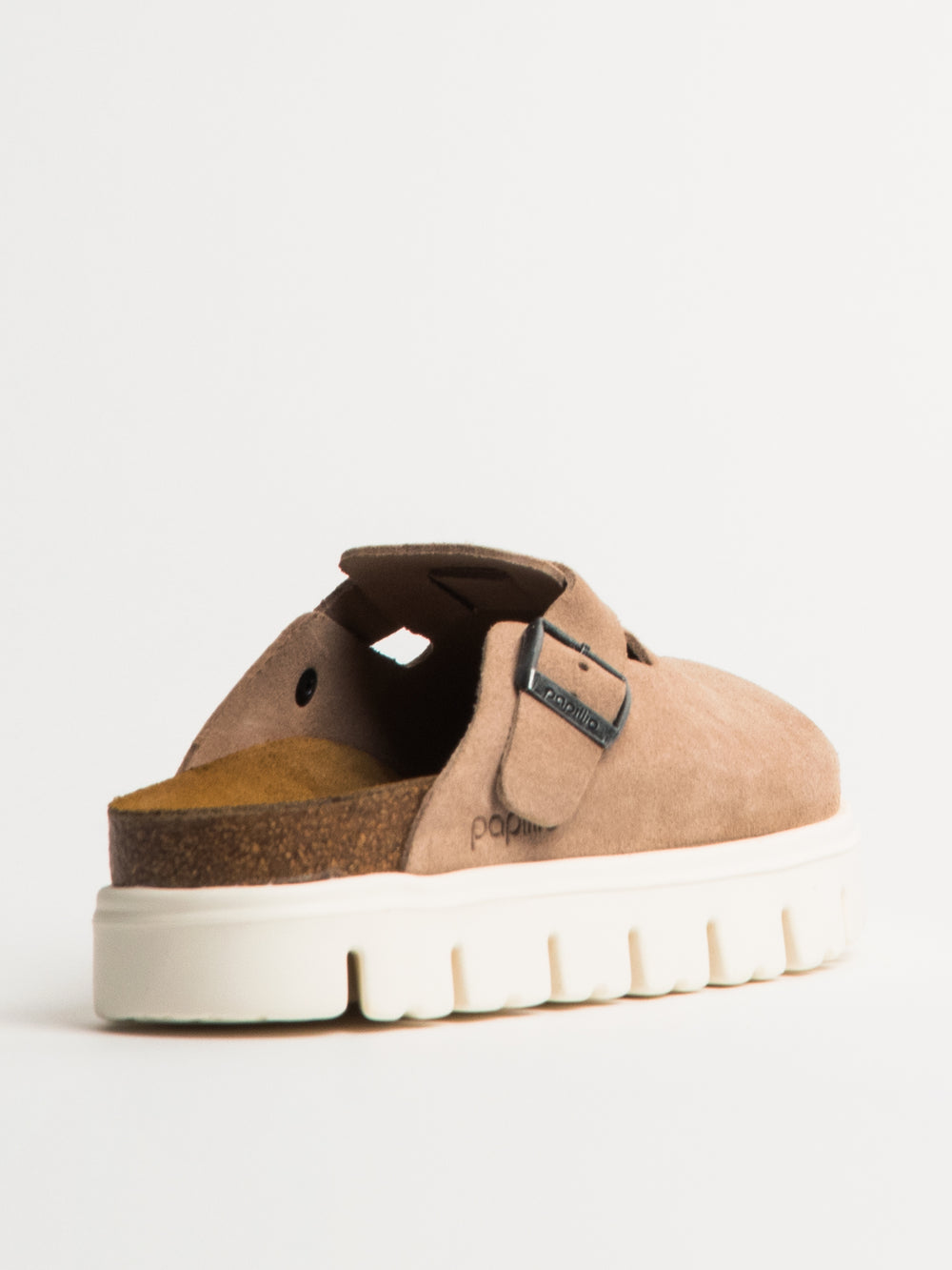 WOMENS BIRKENSTOCK BOSTON CHUNKY WARM - MEDIUM/NARROW - SAND