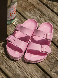 WOMENS BIRKENSTOCK ARIZONA EVA SANDALS - FONDANT PINK - CLEARANCE