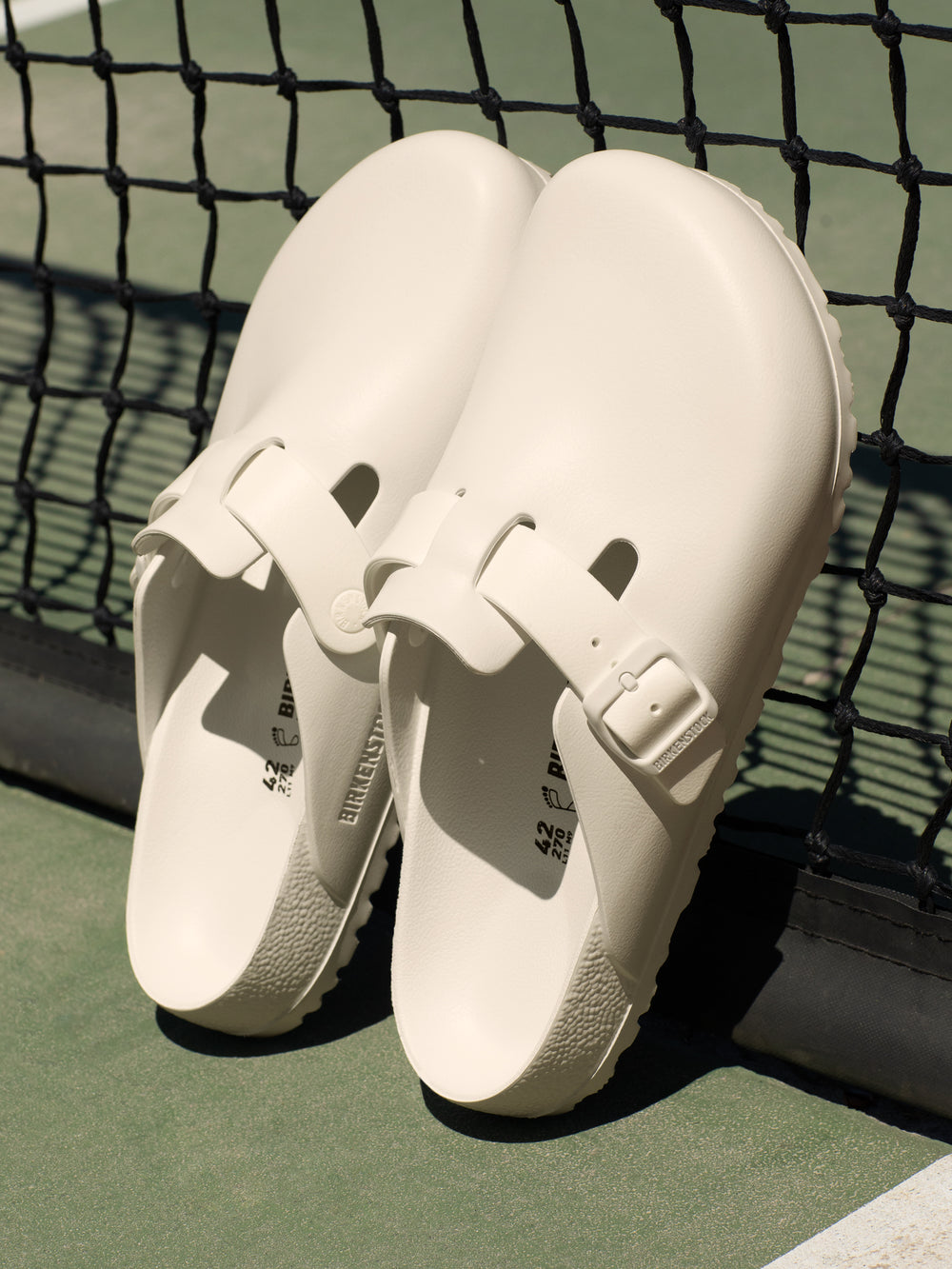 WOMENS BIRKENSTOCK BOSTON EVA CLOG - MEDIUM/NARROW - EGGSHELL ...
