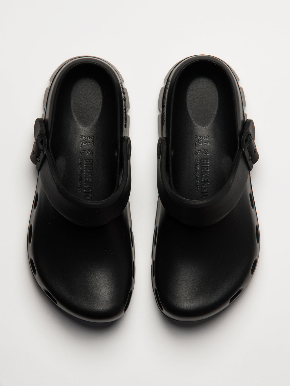 WOMENS BIRKENSTOCK BIRKI FLOW EVA CLOG - REGULAR - BLACK