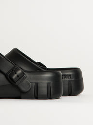 WOMENS BIRKENSTOCK BIRKI FLOW EVA CLOG - REGULAR - BLACK