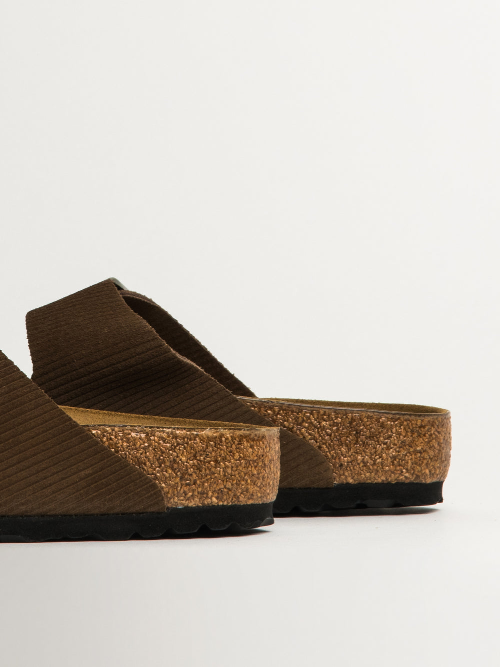 MENS BIRKENSTOCK ARIZONA CORD SUEDE - REGULAR - DARK TEA