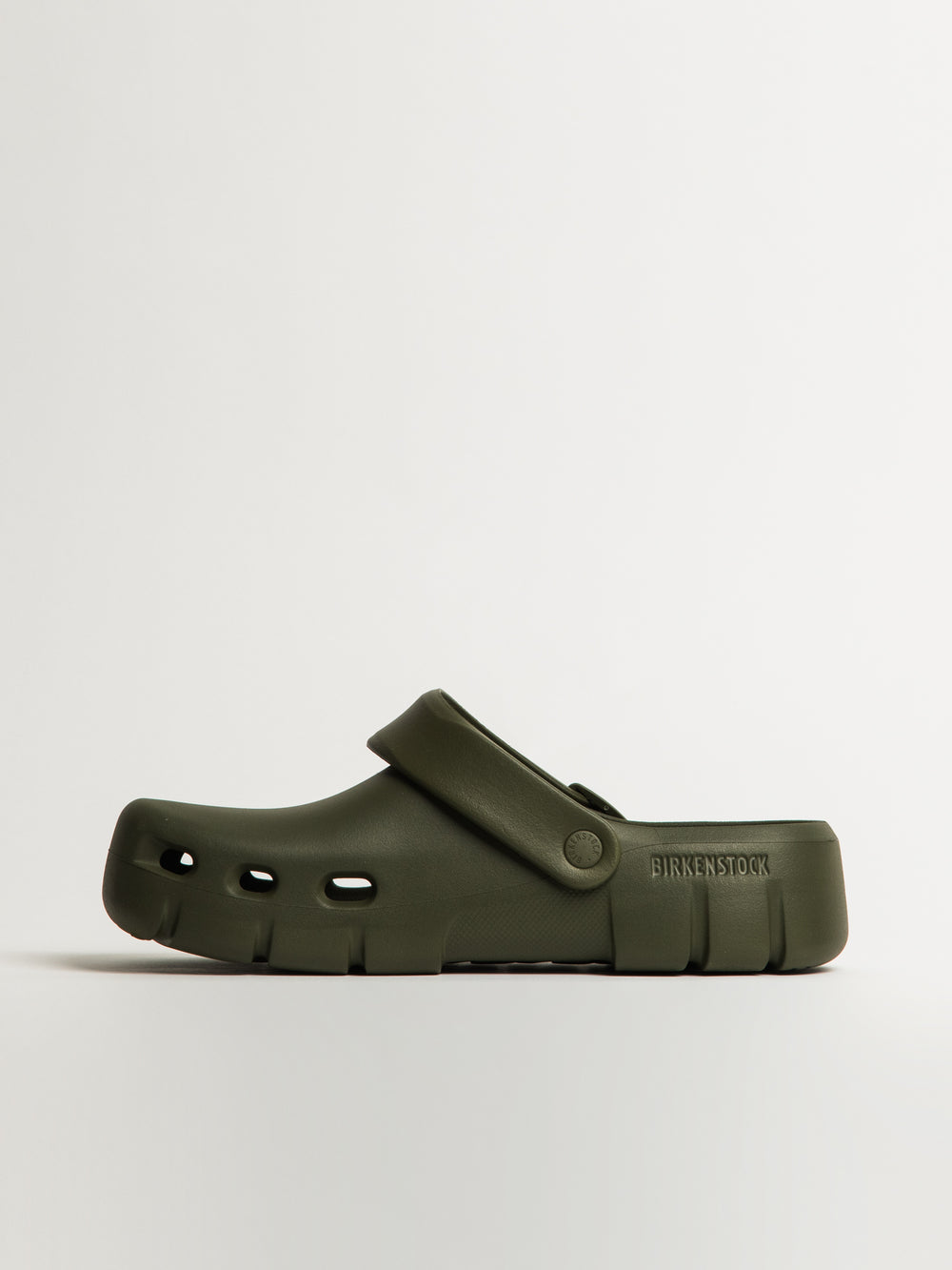 MENS BIRKENSTOCK BIRKI FLOW EVA CLOG - REGULAR - KHAKI