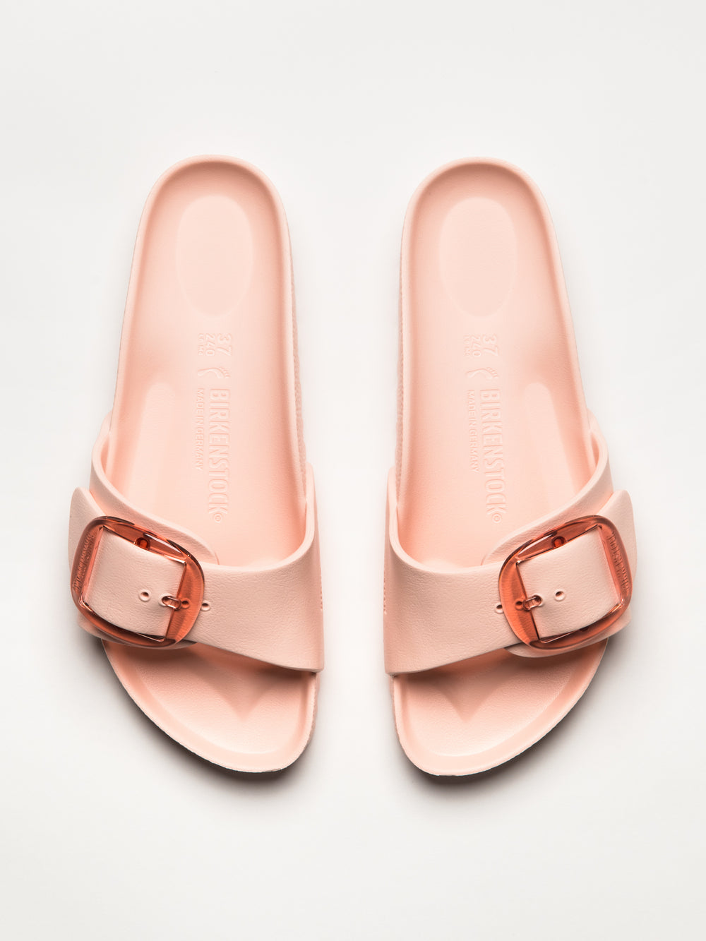 WOMENS BIRKENSTOCK MADRID BIG BUCKLE EVA SANDALS - MEDIUM/NARROW - ROSE