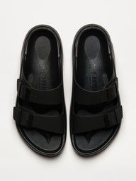 MENS BIRKENSTOCK MOGAMI TERRA BIRKO- REGULAR -FLOR SANDALS - BLACK