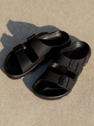MENS BIRKENSTOCK MOGAMI TERRA BIRKO- REGULAR -FLOR SANDALS - BLACK