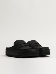 MENS BIRKENSTOCK NAPLES WRAPPED SLIP-ON - BLACK
