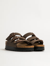 WOMENS BIRKENSTOCK FLORIDA III PLATFORM VEGAN SANDALS - MEDIUM/NARROW