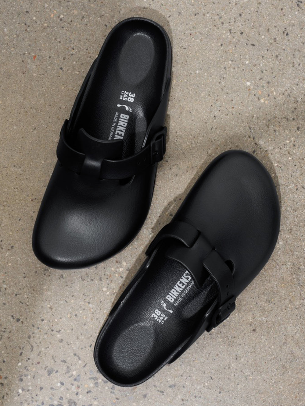 WOMENS BIRKENSTOCK BOSTON EVA CLOG - MEDIUM/NARROW - BLACK