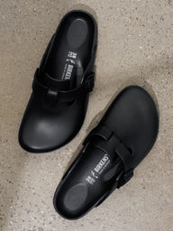 WOMENS BIRKENSTOCK BOSTON EVA CLOG - MEDIUM/NARROW - BLACK