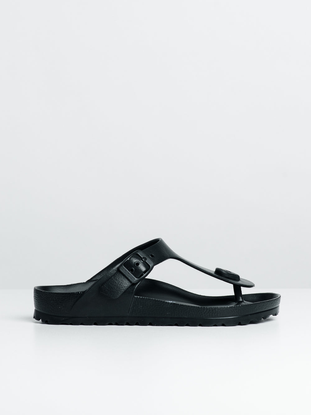WOMENS BIRKENSTOCK GIZEH EVA BLACK SANDALS - REGULAR - BLACK