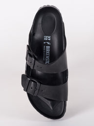 WOMENS BIRKENSTOCK ARIZONA EVA BLACK SANDALS - MEDIUM/NARROW - BLACK