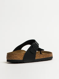 MENS BIRKENSTOCK GIZEH BF REGULAR SANDALS - REGULAR - BLACK - CLEARANCE