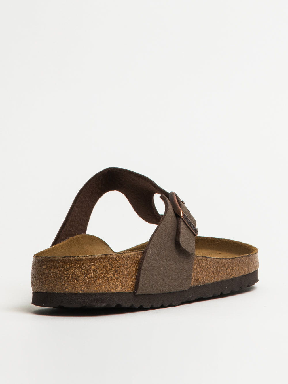 MENS BIRKENSTOCK GIZEH REG BIRKIBUC SANDALS - MOCHA - CLEARANCE