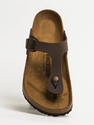 MENS BIRKENSTOCK GIZEH REG BIRKIBUC SANDALS - MOCHA - CLEARANCE