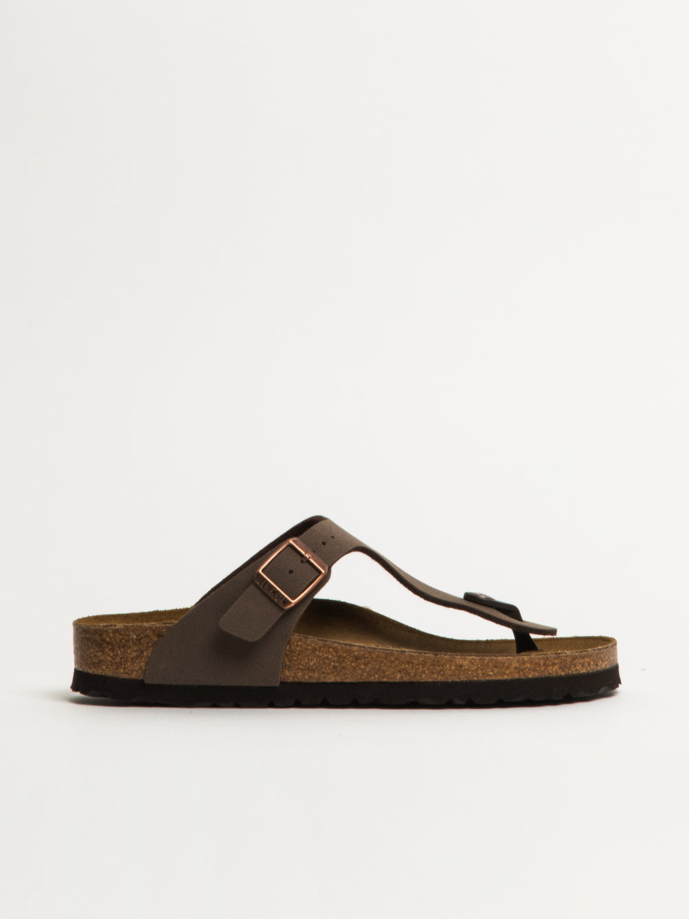 WOMENS BIRKENSTOCK GIZEH NARROW SANDALS - MOCHA - CLEARANCE