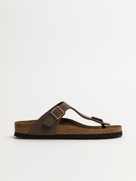WOMENS BIRKENSTOCK GIZEH NARROW SANDALS - MOCHA - CLEARANCE