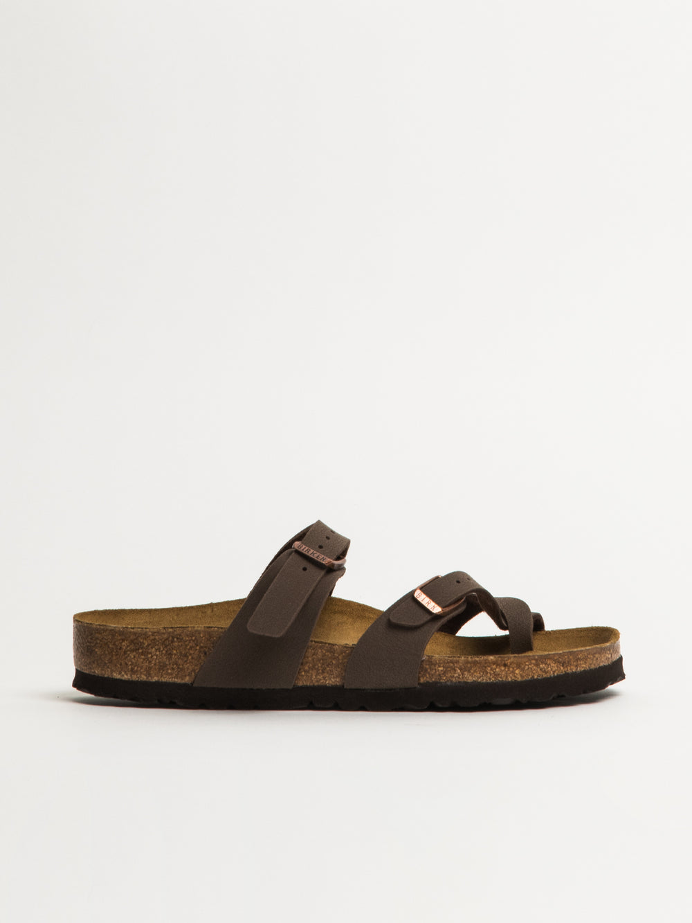 WOMENS BIRKENSTOCK MAYARI REGULAR SANDALS - MOCHA - CLEARANCE