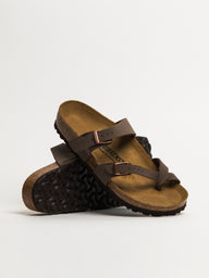 WOMENS BIRKENSTOCK MAYARI REGULAR SANDALS - MOCHA - CLEARANCE