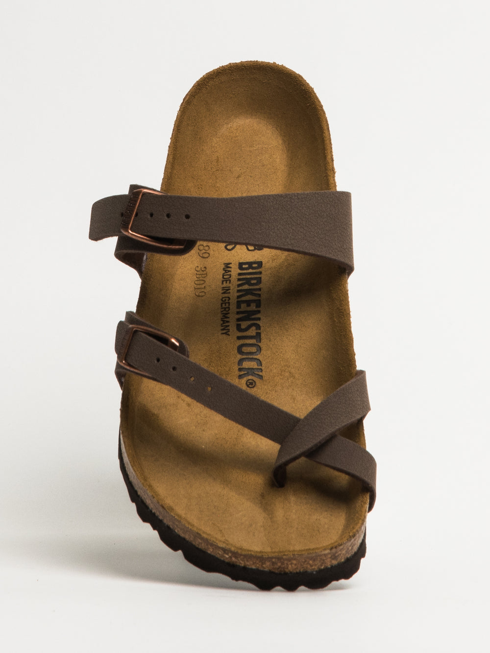 WOMENS BIRKENSTOCK MAYARI REGULAR SANDALS - MOCHA - CLEARANCE