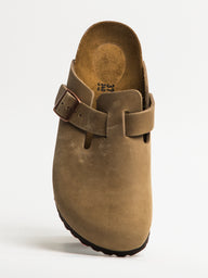 WOMENS BIRKENSTOCK BOSTON OILED LEATHER NARROW FIT CLOGS